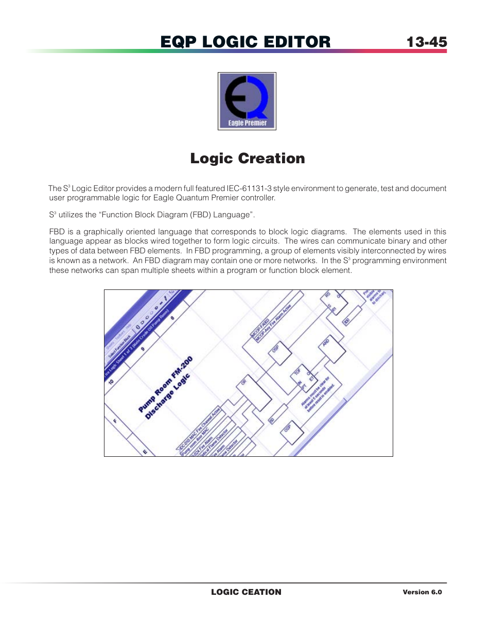 Logic creation, Eqp logic editor | Det-Tronics S3 Graphics User Manual | Page 270 / 327