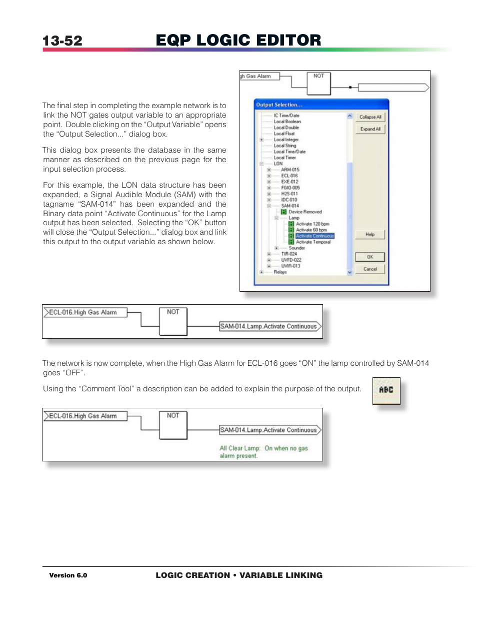 Eqp logic editor | Det-Tronics S3 Graphics User Manual | Page 277 / 327