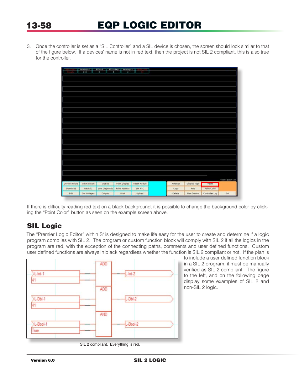 Sil logic, Eqp logic editor | Det-Tronics S3 Graphics User Manual | Page 283 / 327