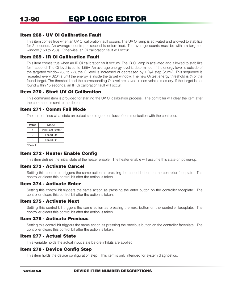 Eqp logic editor | Det-Tronics S3 Graphics User Manual | Page 315 / 327