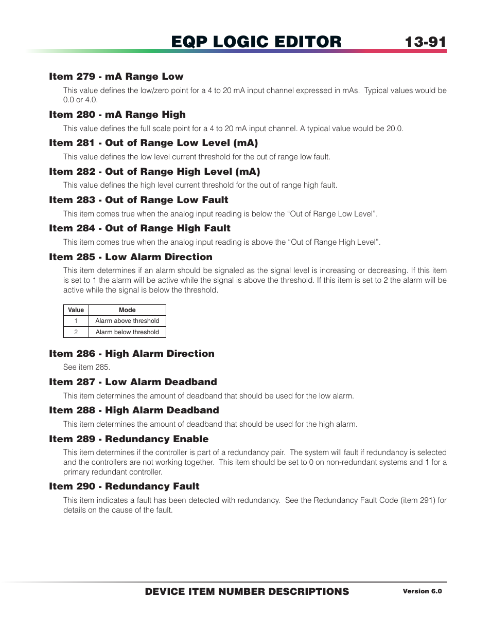 Eqp logic editor | Det-Tronics S3 Graphics User Manual | Page 316 / 327