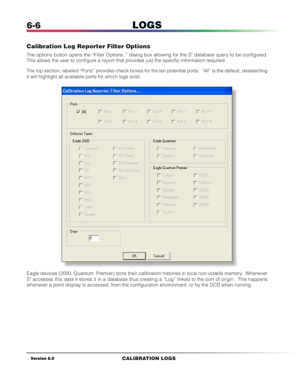 Logs | Det-Tronics S3 Graphics User Manual | Page 45 / 327