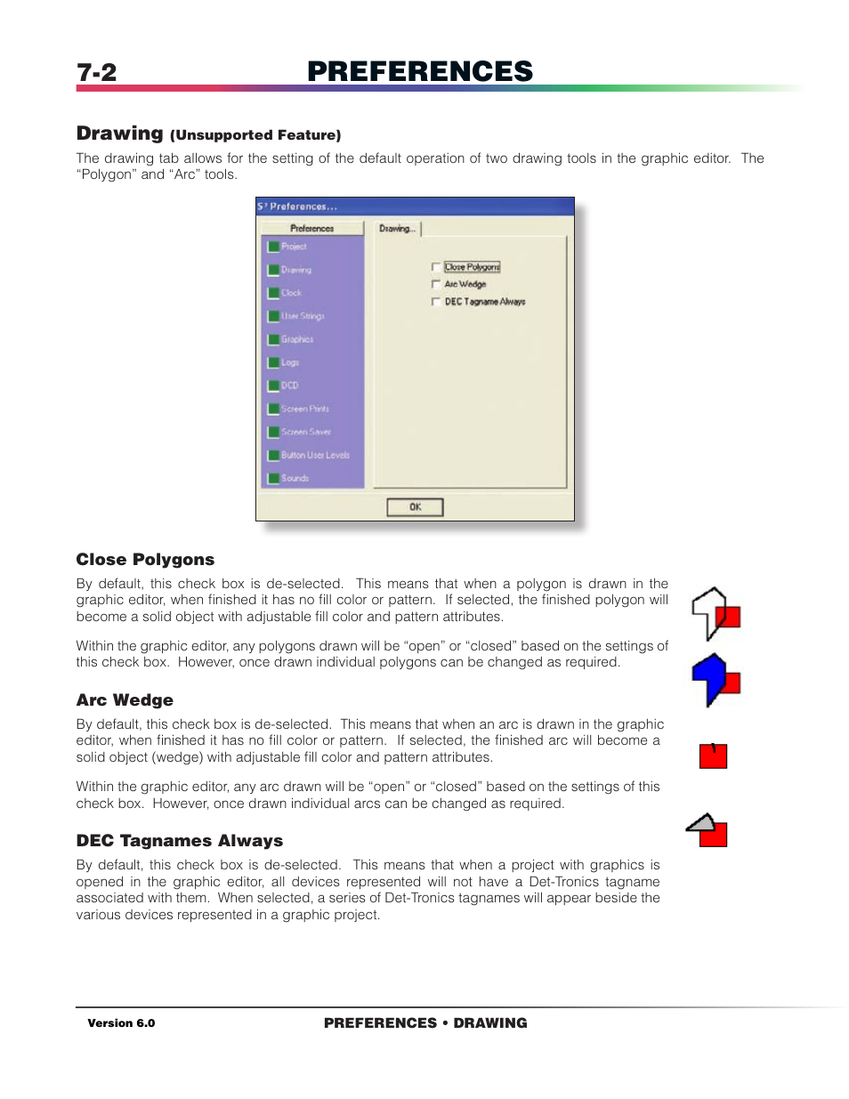 Drawing, Preferences | Det-Tronics S3 Graphics User Manual | Page 47 / 327