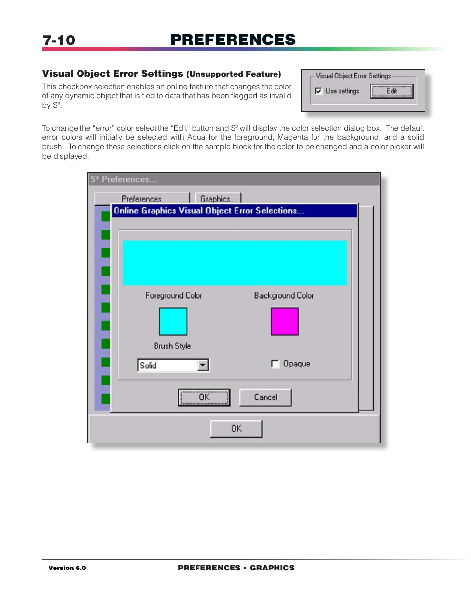 Preferences | Det-Tronics S3 Graphics User Manual | Page 55 / 327