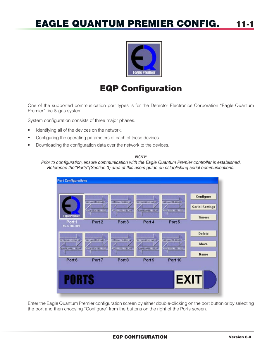 Eqp configuration, Eagle quantum premier config | Det-Tronics S3 Graphics User Manual | Page 82 / 327