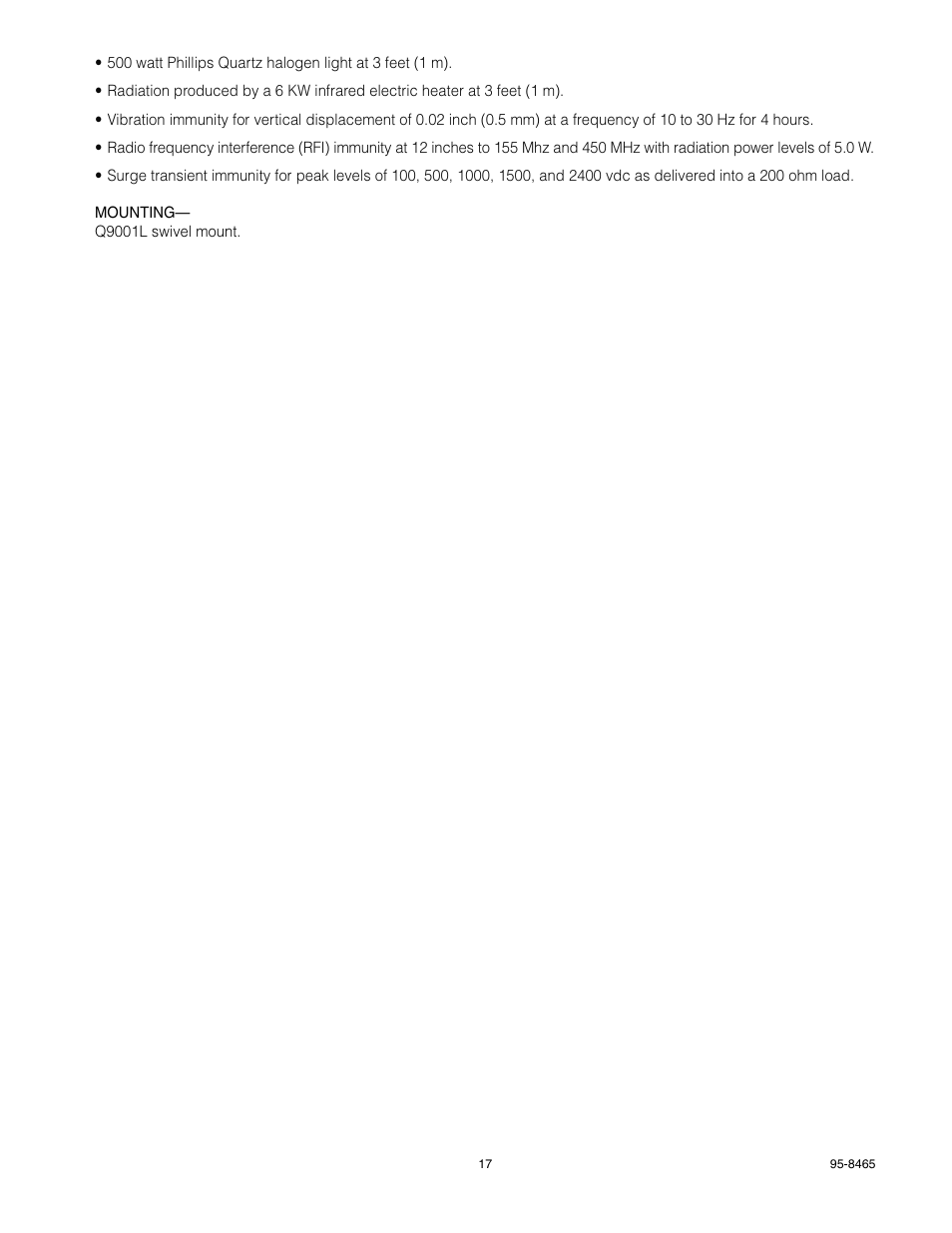 Det-Tronics U7602E Unitized UV Flame Detector/Controller User Manual | Page 19 / 20