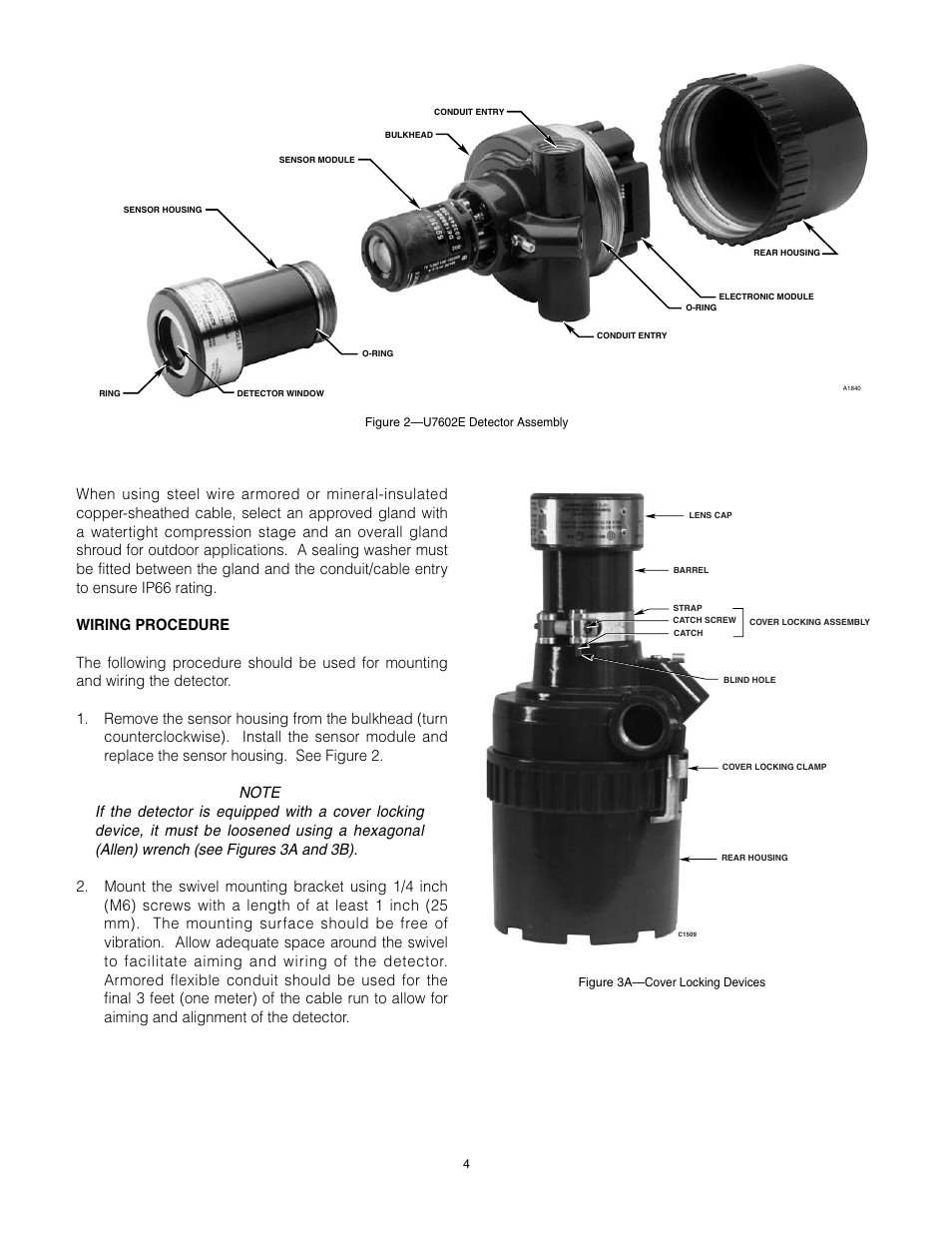 Det-Tronics U7602E Unitized UV Flame Detector/Controller User Manual | Page 6 / 20