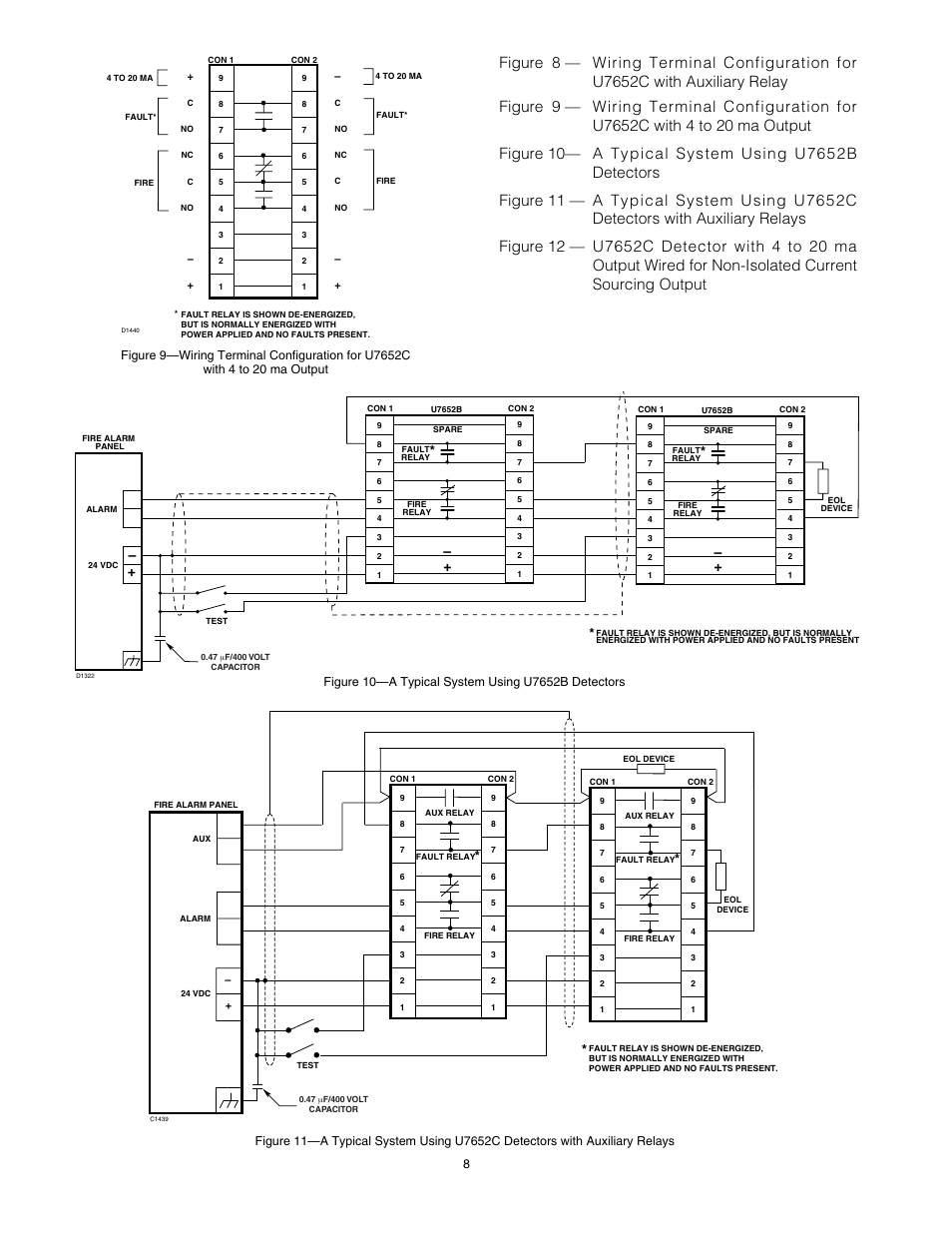 Det-Tronics U7652B, C Unitized UV/IR Flame Detector User Manual | Page 10 / 22