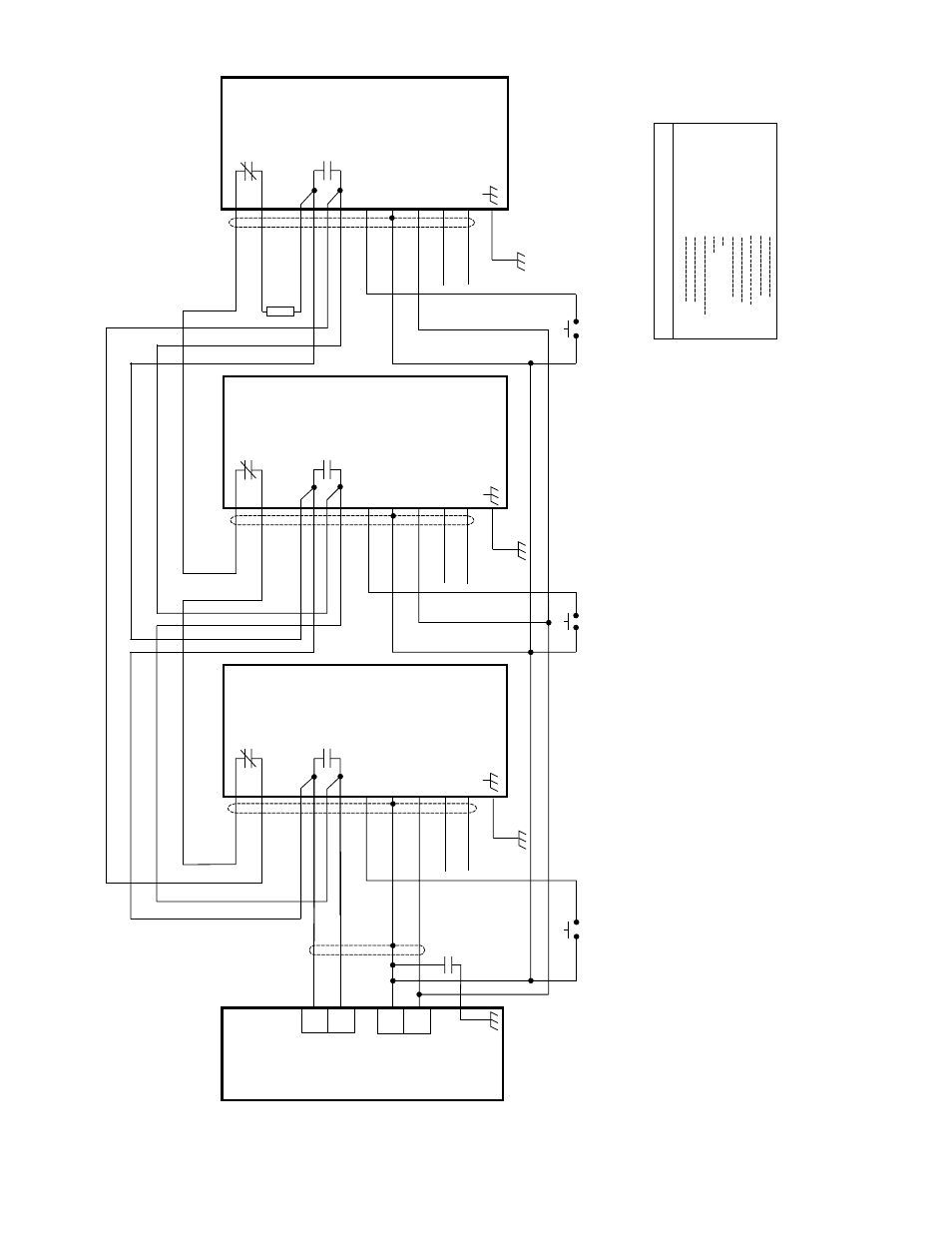 Figure 8—a typical system, multiple detectors | Det-Tronics X3300 Protect-IR Multispectrum IR Flame Detector User Manual | Page 12 / 28