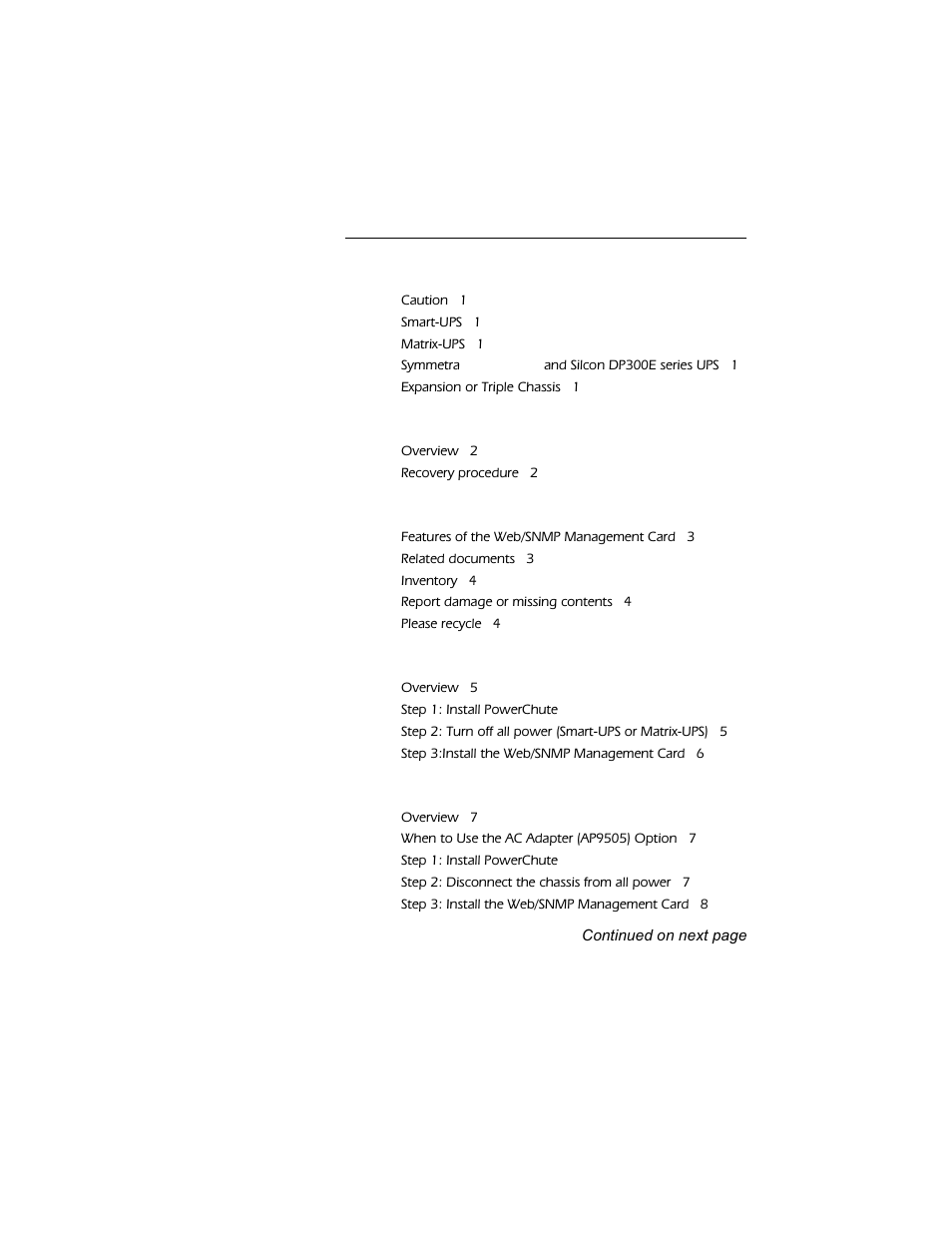 APC AP9606 User Manual | Page 3 / 20