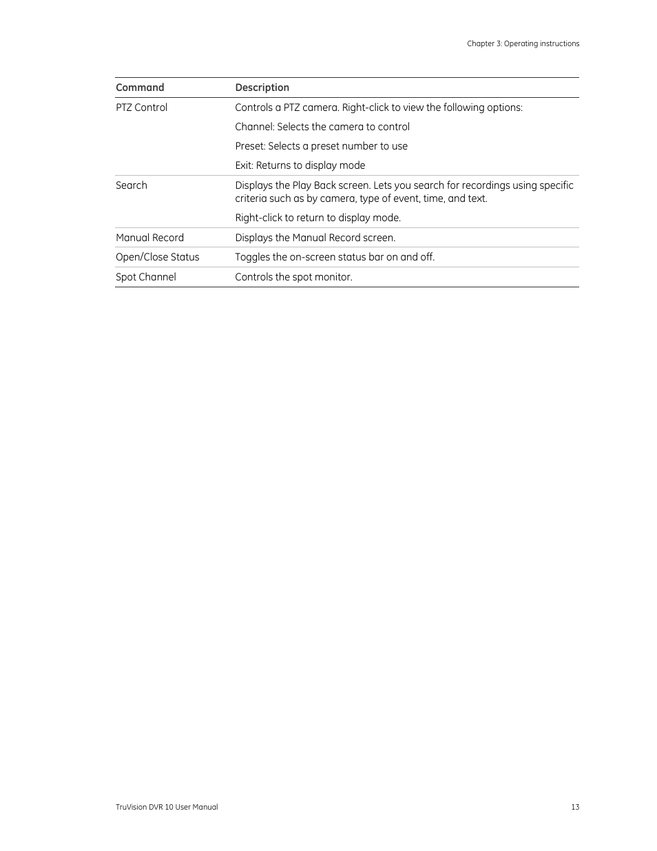 Det-Tronics 000499-140 DVR, 4 Camera, 250GB (GE Security) User Manual | Page 17 / 112