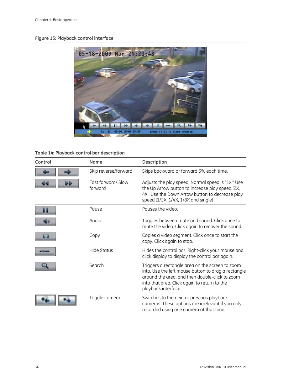 Det-Tronics 000499-140 DVR, 4 Camera, 250GB (GE Security) User Manual | Page 40 / 112