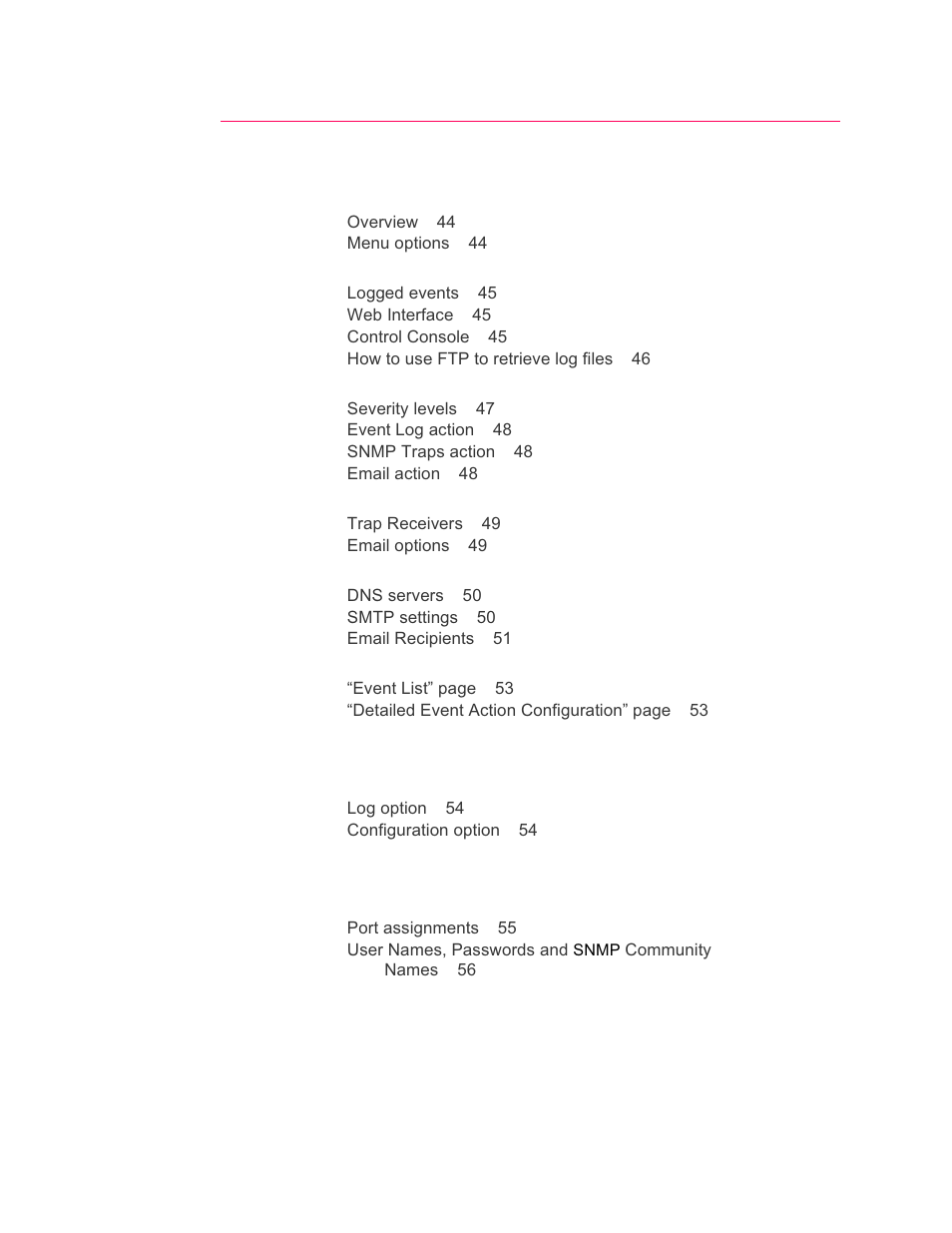 APC Network Management Card none User Manual | Page 6 / 77
