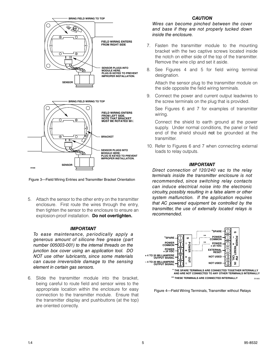 Det-Tronics MOS H2S Gas Sensor User Manual | Page 7 / 25