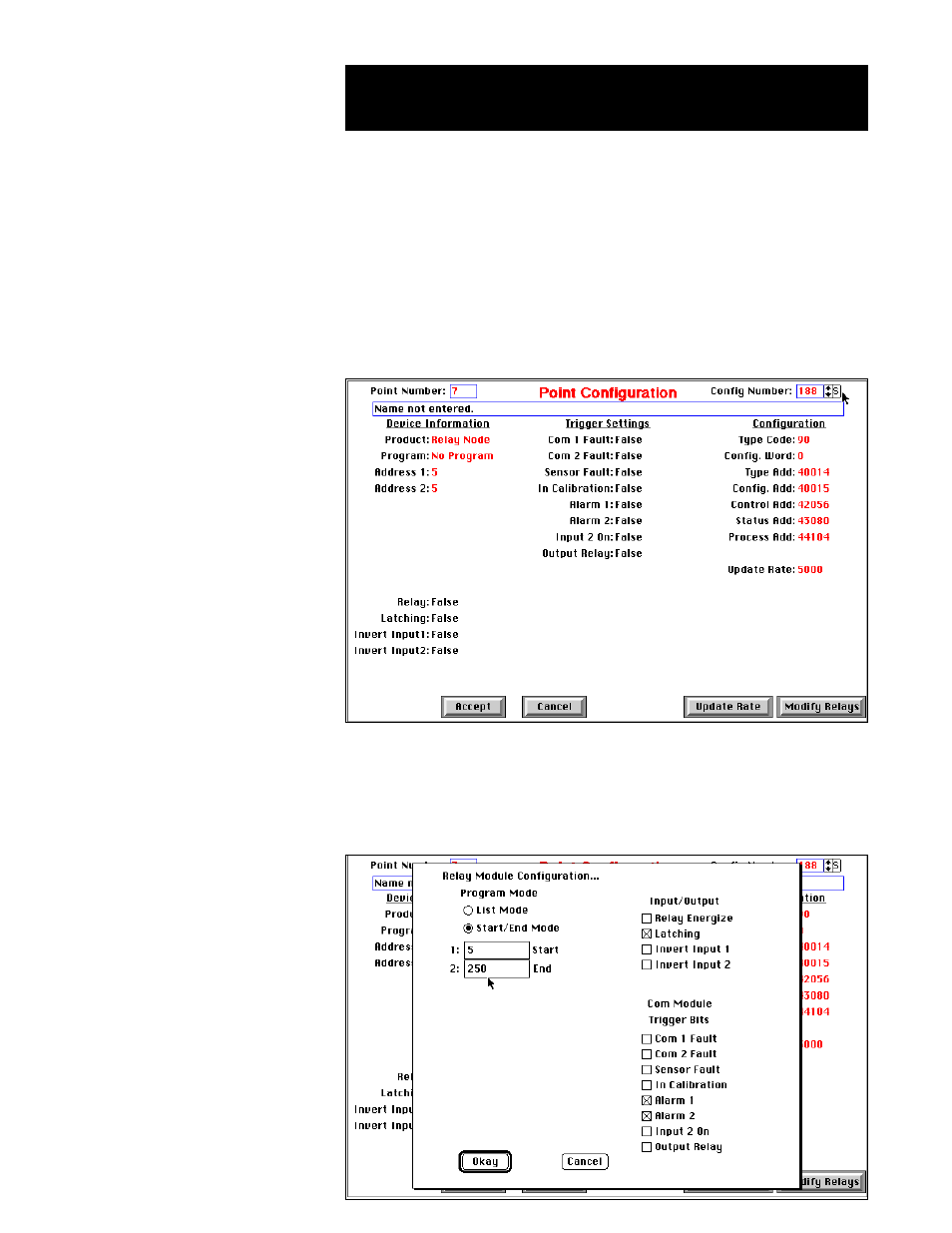 Relay node configuration procedure | Det-Tronics Mac - w/Supercard User Manual | Page 39 / 76