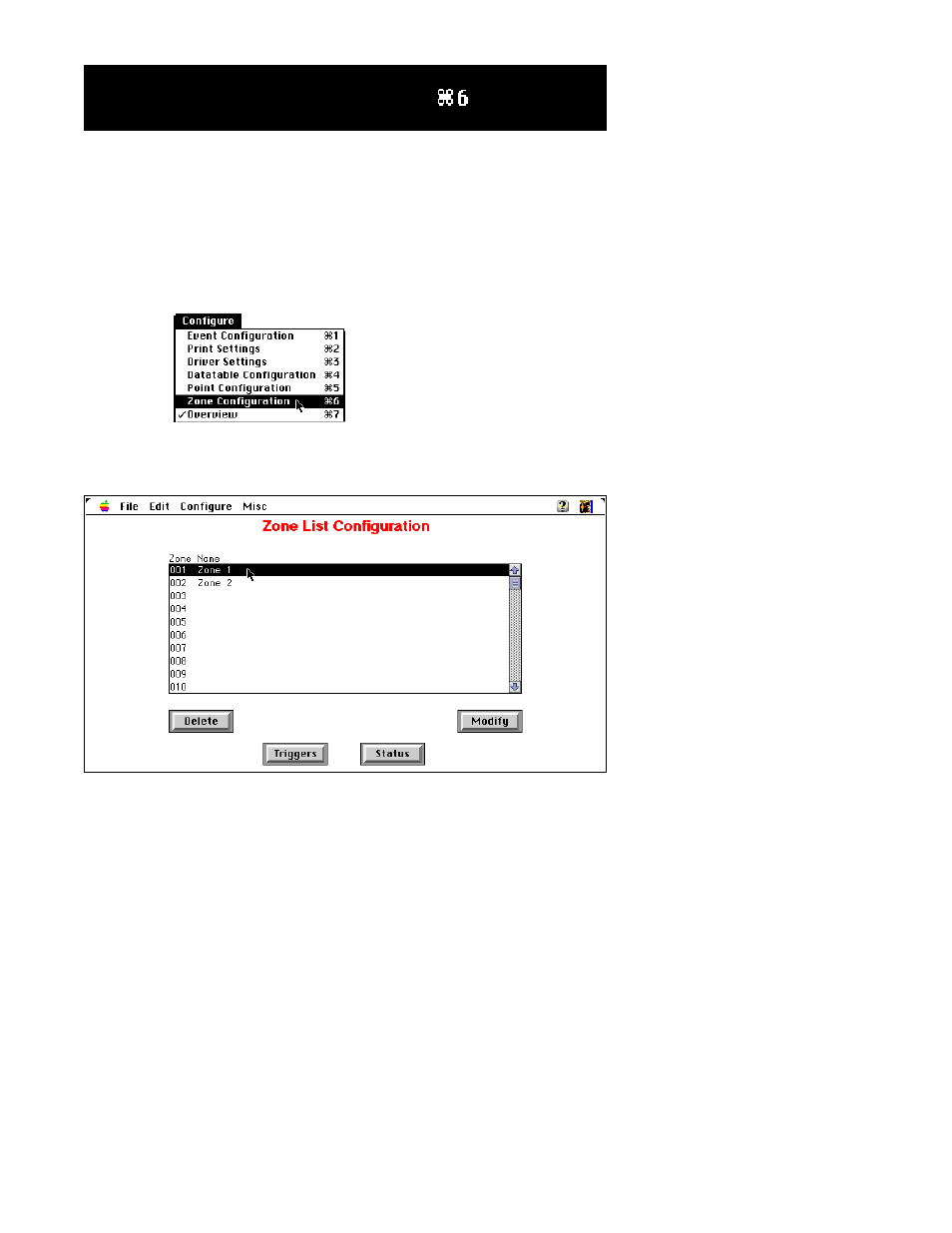 Zone configuration ( 6 ) | Det-Tronics Mac - w/Supercard User Manual | Page 46 / 76