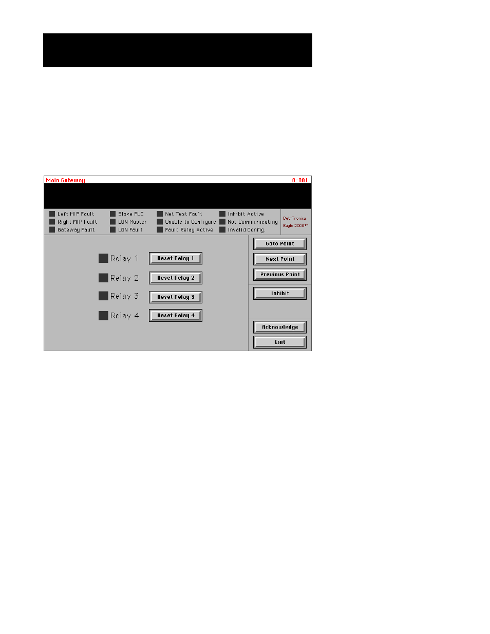 Gateway point display, G eneral i nformation i ndicators | Det-Tronics Mac - w/Supercard User Manual | Page 55 / 76