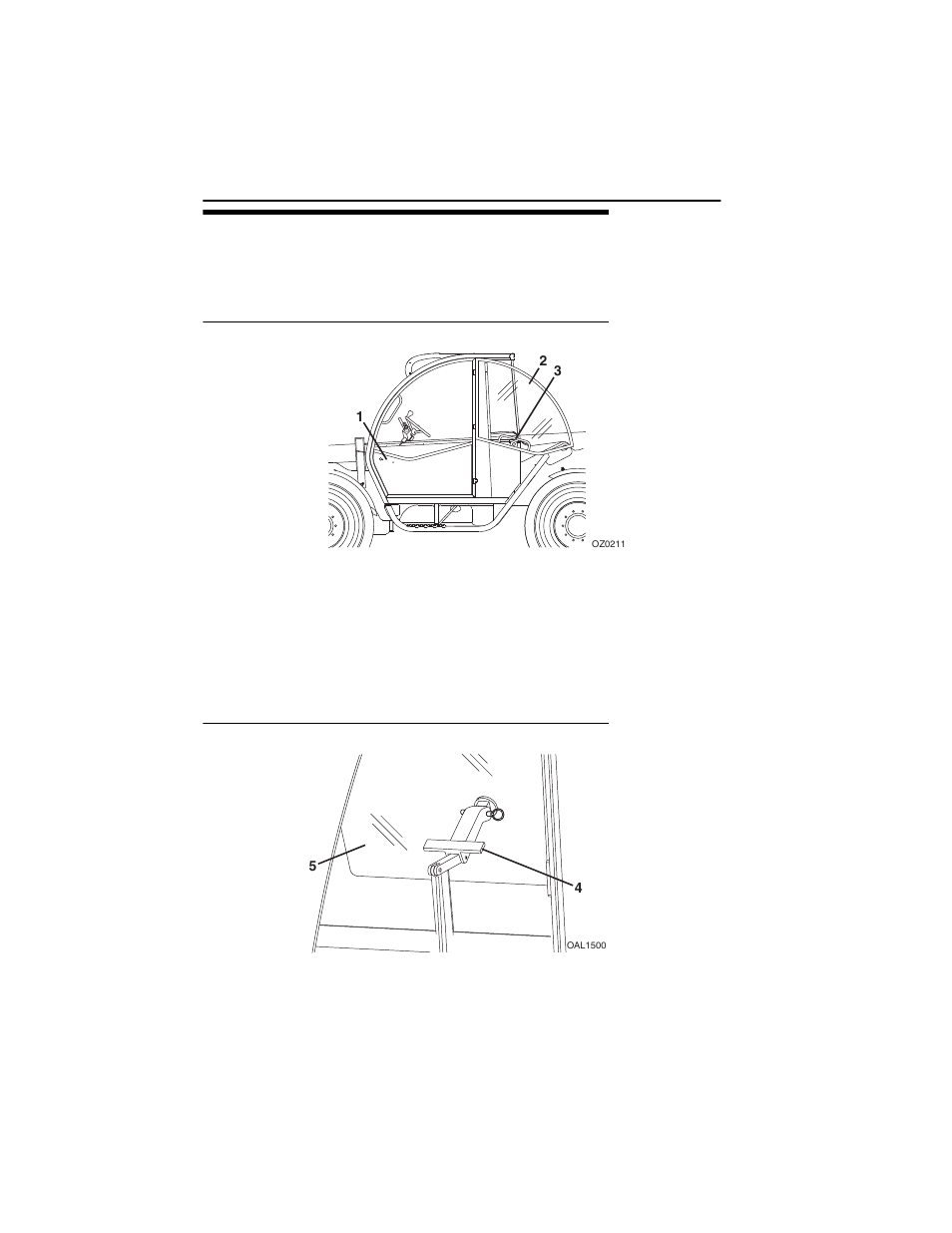 6 windows, Cab door window, Rear window | 6 windows -10, Cab door window -10 rear window -10 | Deutz-Fahr Agrovector 40.9 User Manual | Page 34 / 160