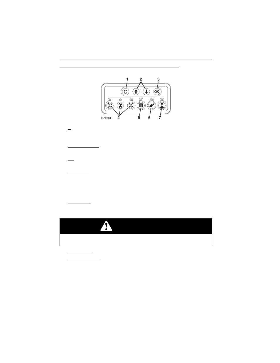 Keypad, Keypad -8, Warning | Deutz-Fahr Agrovector 40.9 User Manual | Page 42 / 160