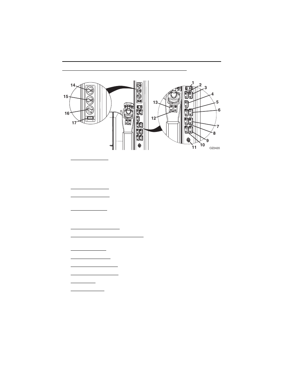 Armrest and right hand console, Armrest and right hand console -22 | Deutz-Fahr Agrovector 40.9 User Manual | Page 56 / 160