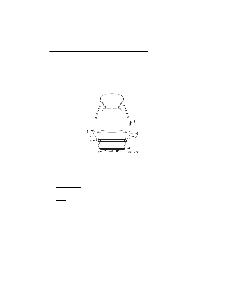 5 operator seat, Adjustments, Mode change -27 | 5 operator seat -28 | Deutz-Fahr Agrovector 40.9 User Manual | Page 62 / 160