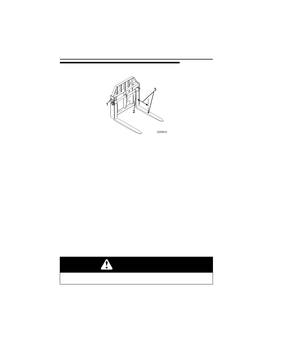 4 telehandler/attachment/fork capacity, 4 telehandler/attachment/fork capacity -4, Warning | Deutz-Fahr Agrovector 40.9 User Manual | Page 82 / 160