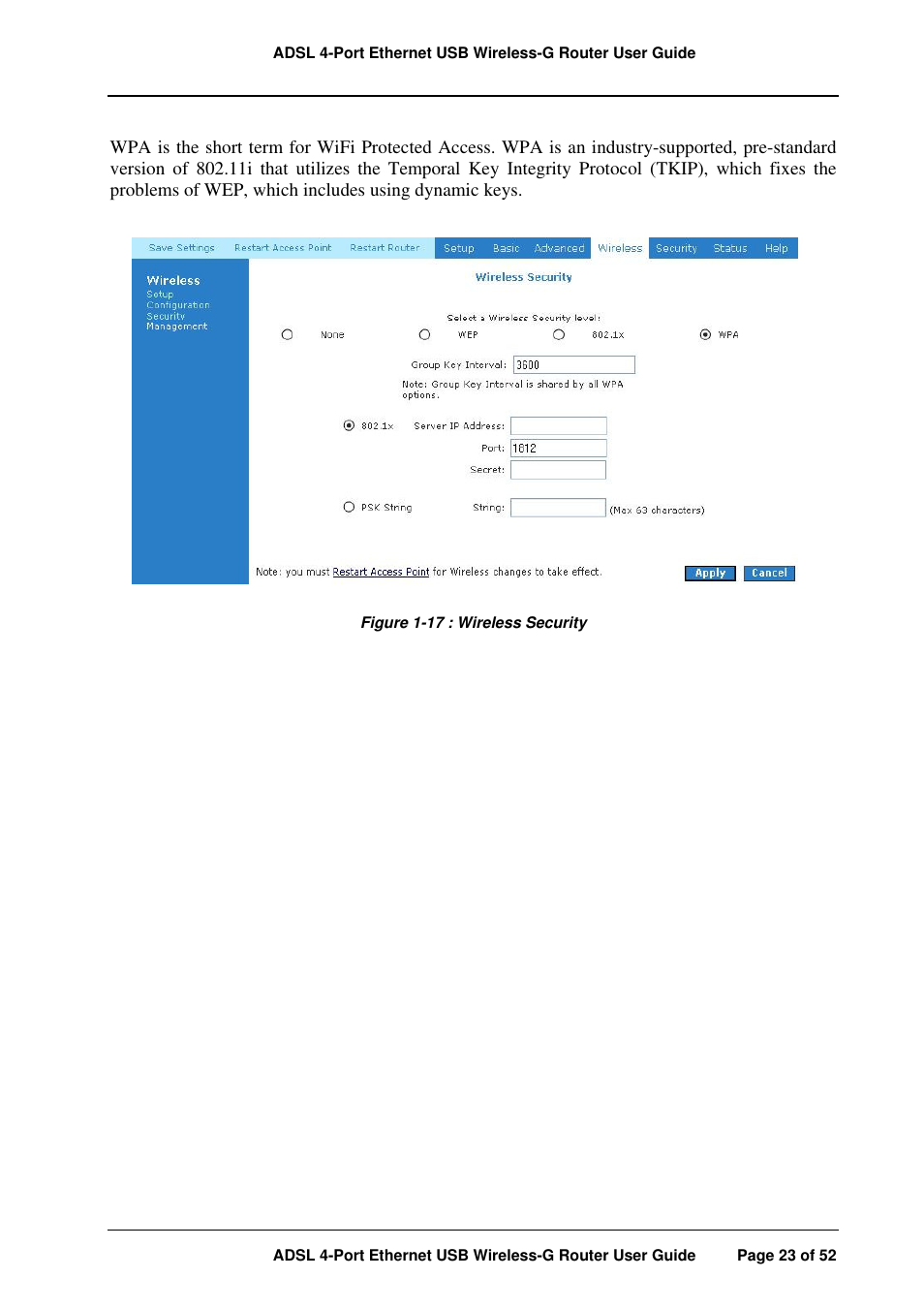 APC ADSL 4-Port User Manual | Page 23 / 52