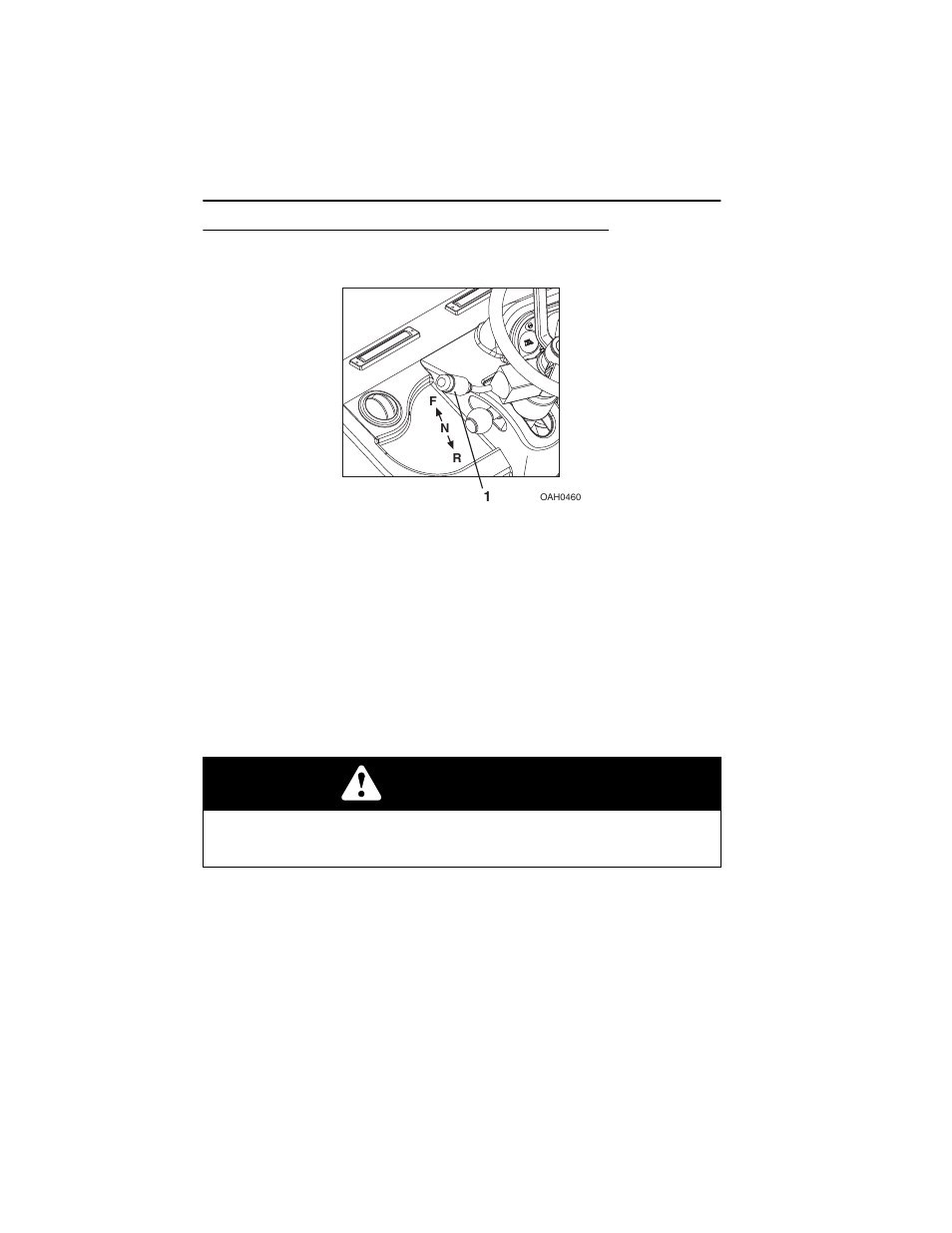 Transmission control, Transmission control -8, Warning | Deutz-Fahr Agrovector 30.7 User Manual | Page 42 / 138