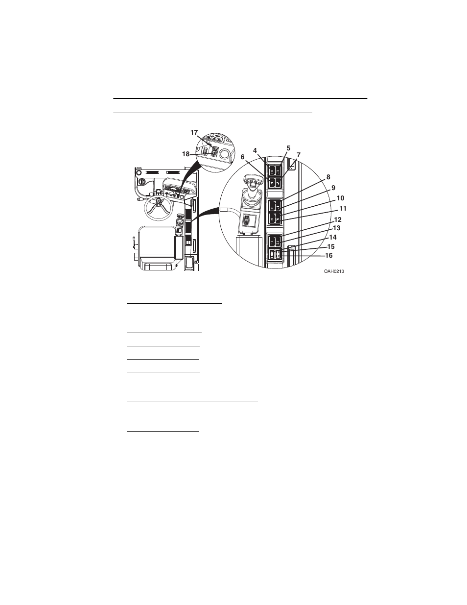 Control and indicator console, Control and indicator console -19 | Deutz-Fahr Agrovector 30.7 User Manual | Page 53 / 138