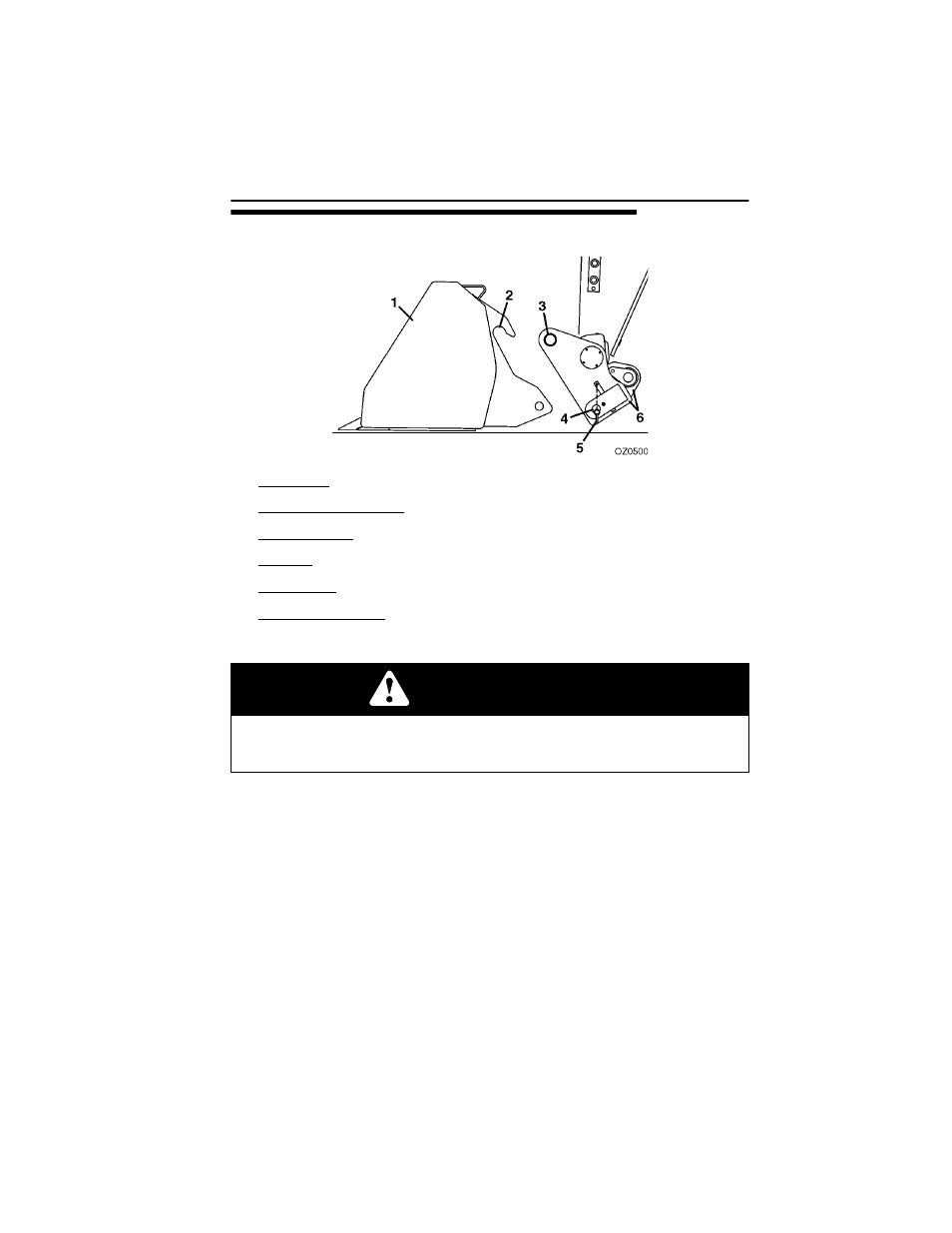 5 attachment installation, 5 attachment installation -7, Warning | Deutz-Fahr Agrovector 30.7 User Manual | Page 79 / 138