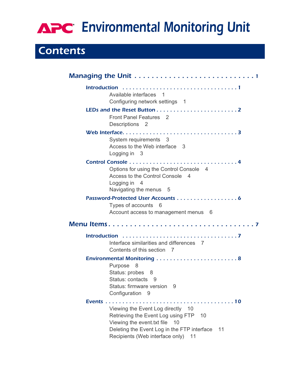 APC AP9312TH User Manual | Page 2 / 32