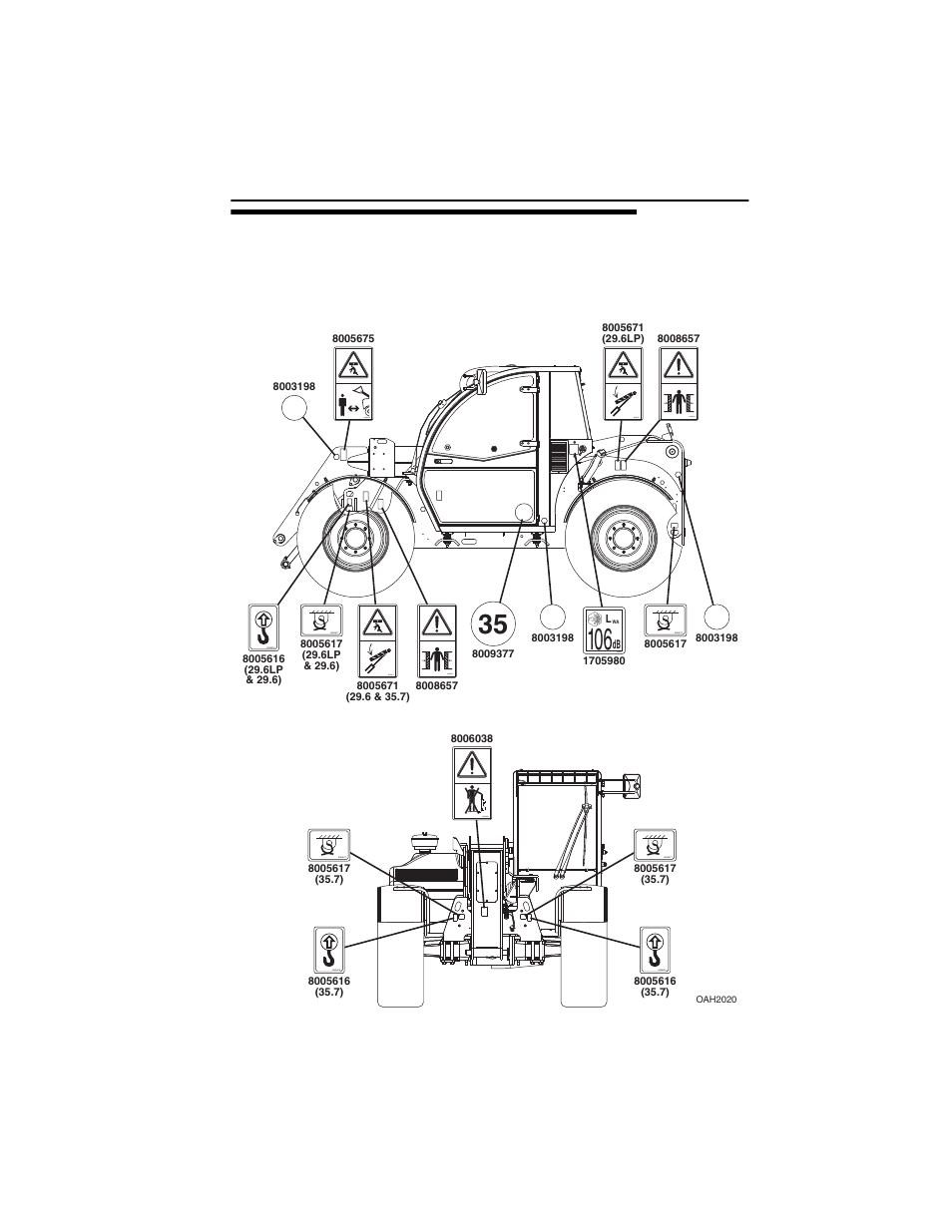 2 safety decals, 2 safety decals -3 | Deutz-Fahr Agrovector 35.7 User Manual | Page 27 / 158