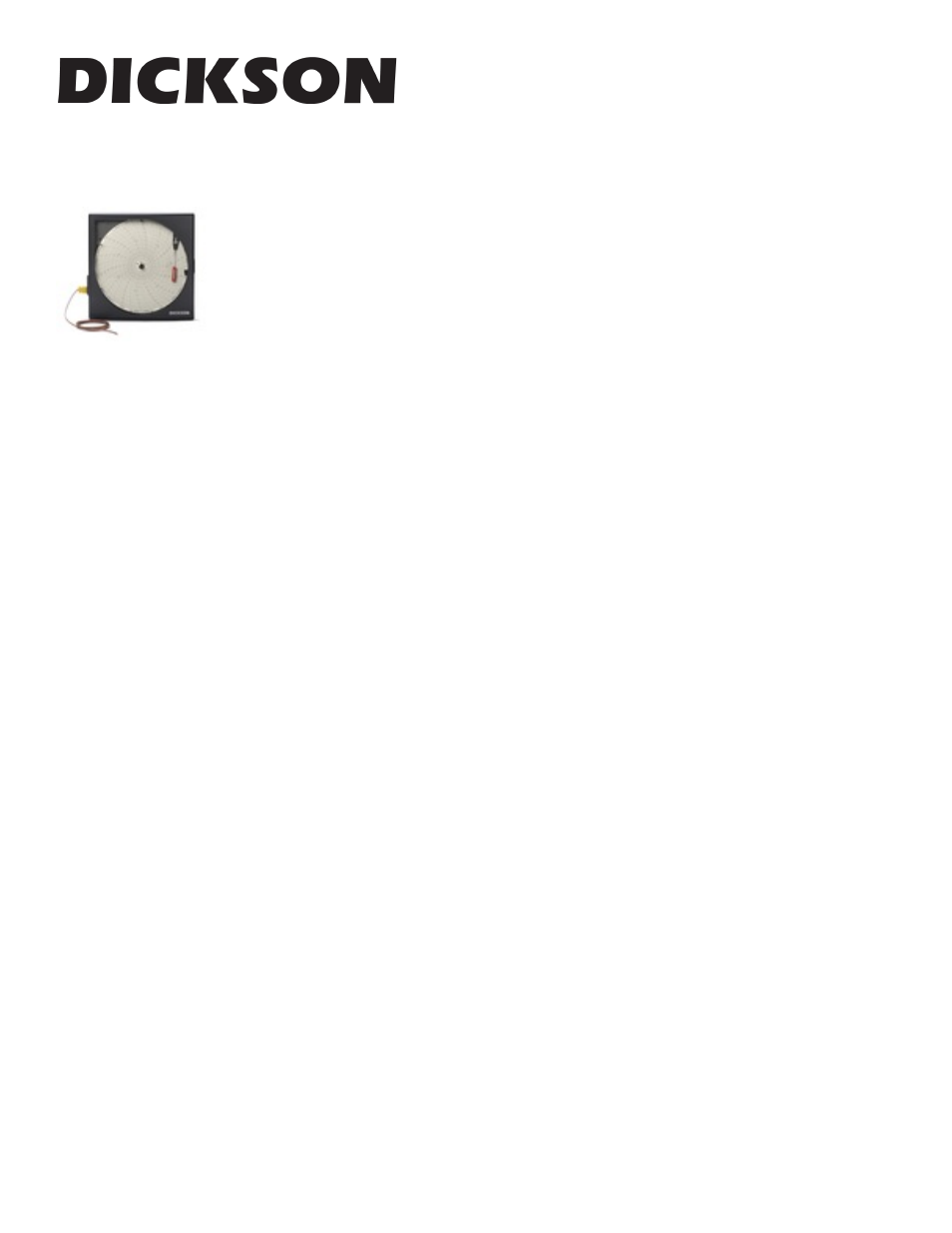 Dickson KT8P0 User Manual | 9 pages