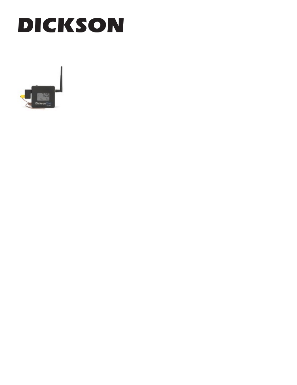 Dickson WFT23 User Manual | 12 pages