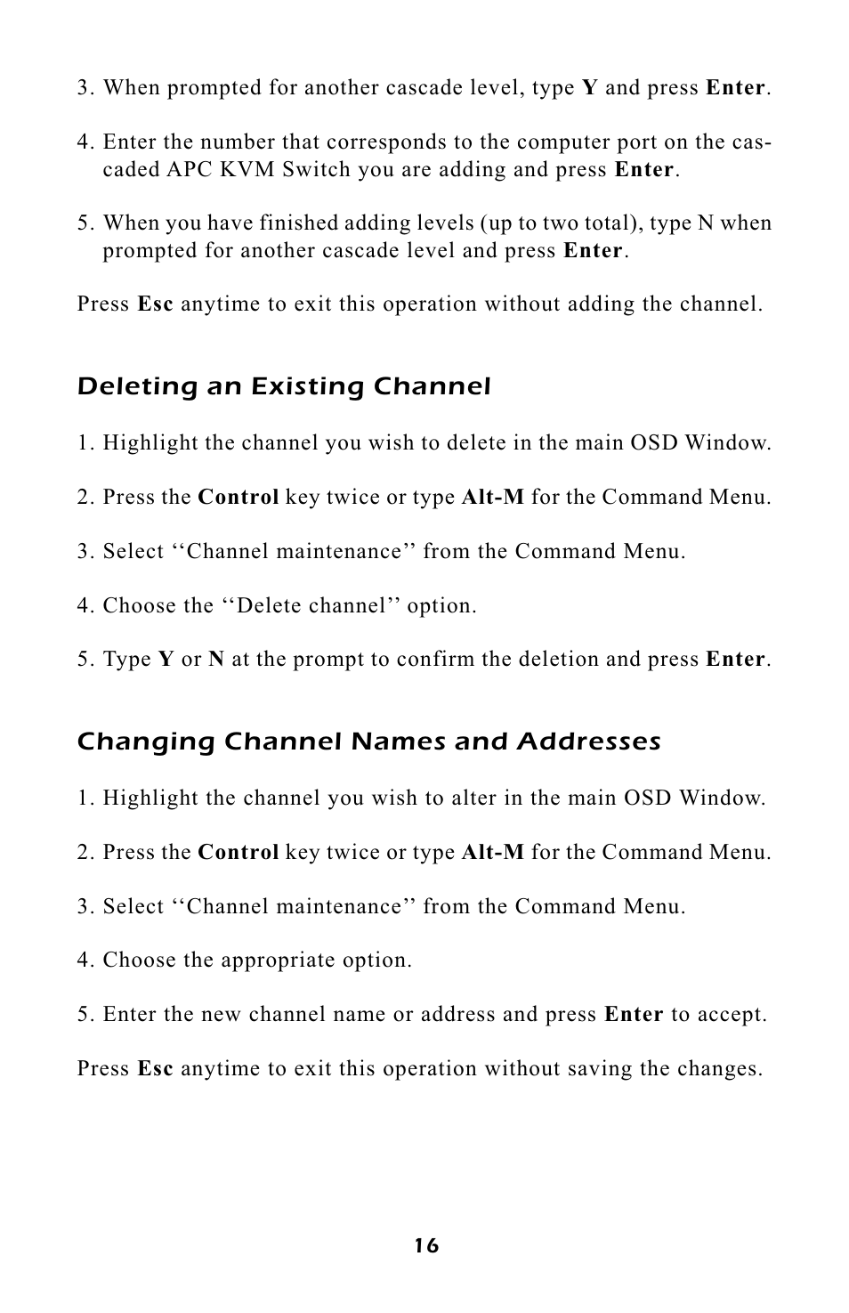 APC AP9254 User Manual | Page 20 / 44