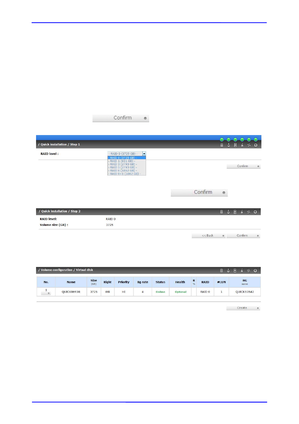 3 quick install | APC iSCSI SATA II User Manual | Page 30 / 93
