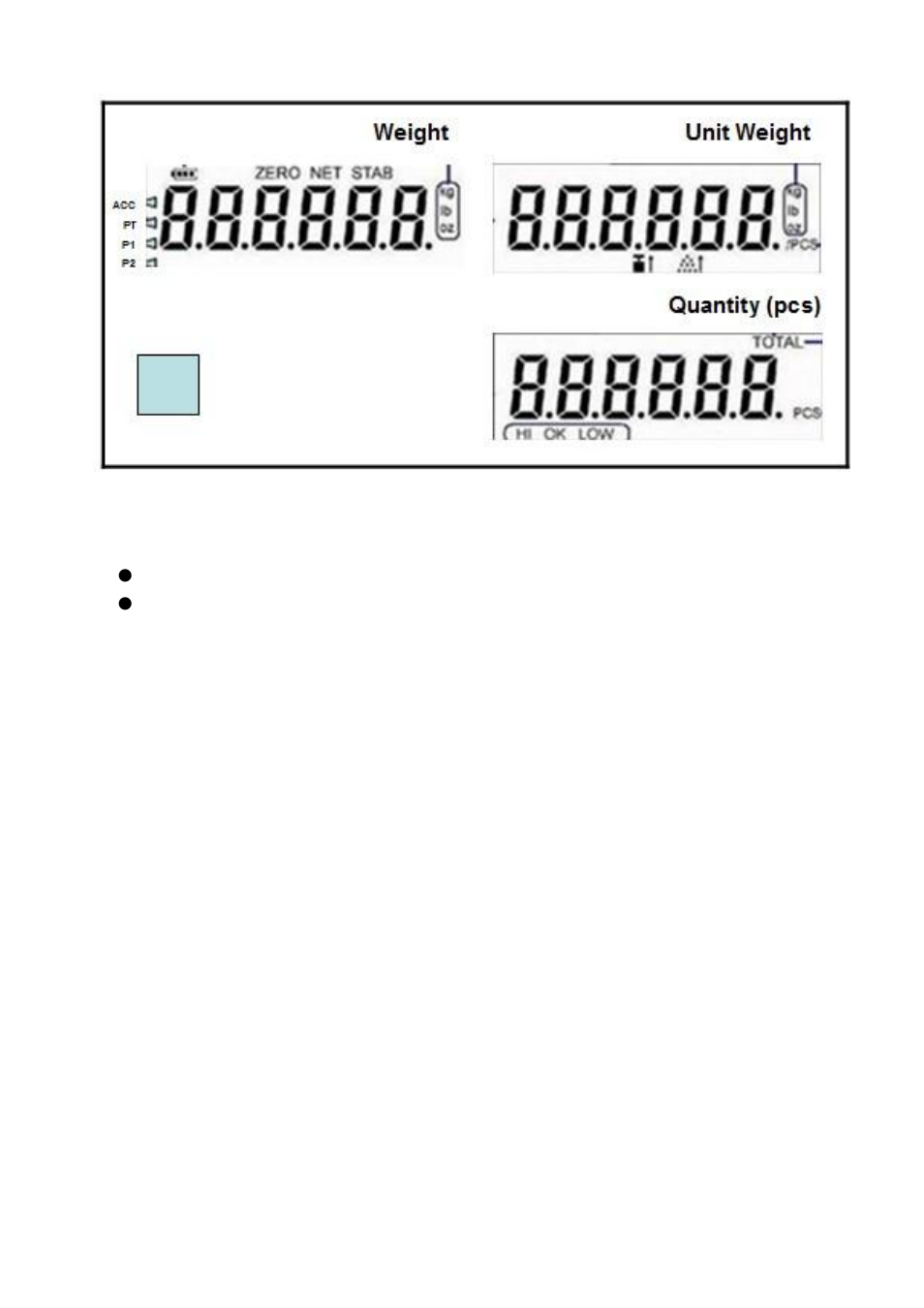 DIGIWEIGH DWP-98D User Manual | Page 7 / 27
