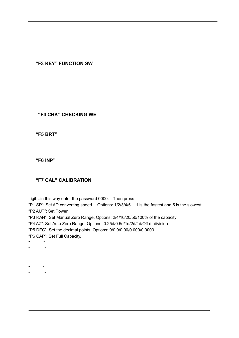 DIGIWEIGH DWP-11K Series User Manual | Page 9 / 10