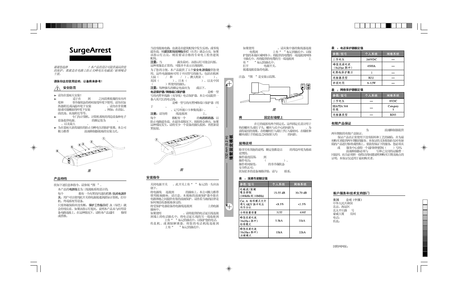 APC PER5T-CH User Manual | Page 2 / 2