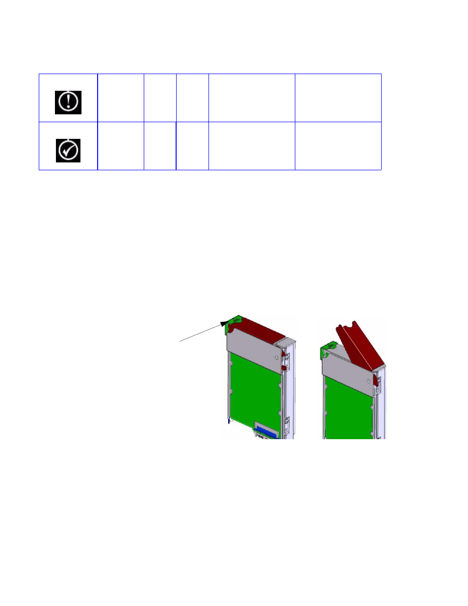 3 drive carrier module and status indicator, Figure 5-6 drive carrier module: closed and opened, 4 dem card | Drive carrier module and status indicator, Dem card | APC SGI 15000 RAID User Manual | Page 114 / 152