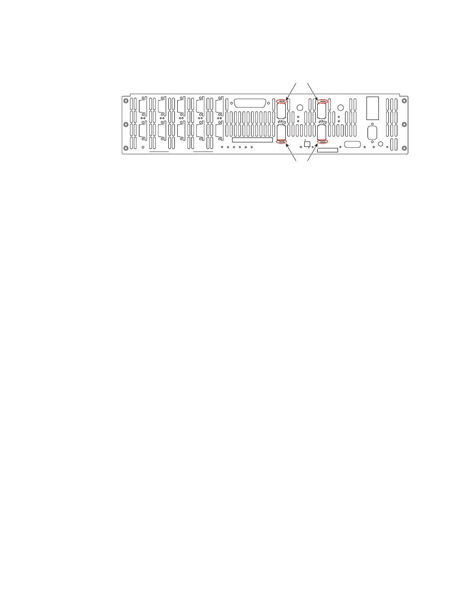 Figure 1-4 host port leds, Host, Ib leds | Fc leds, Disk channel, Rs-232, Telnet, Link, Hdd act, Link act | APC SGI 15000 RAID User Manual | Page 20 / 152