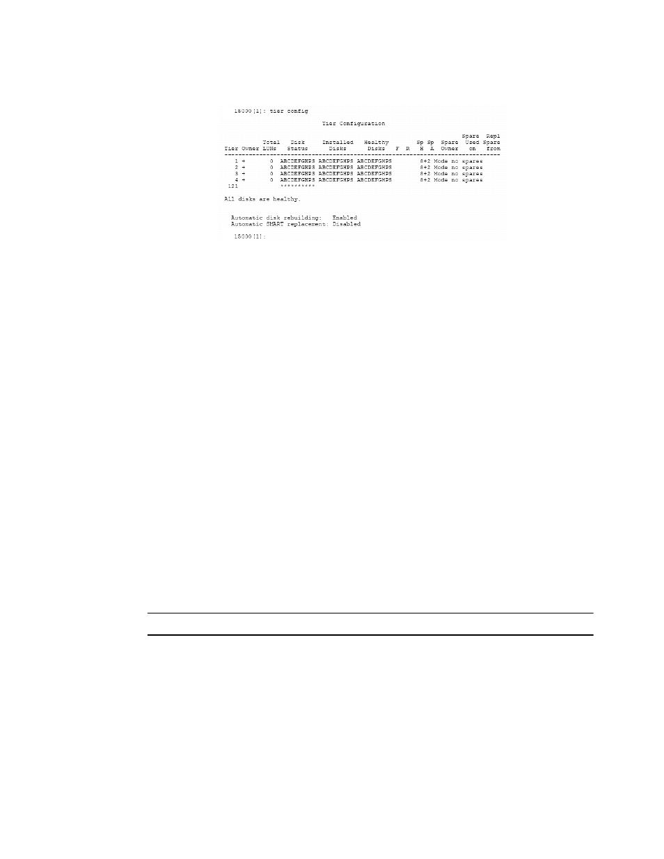 Figure 2-6 current tier configuration, 1 heading definitions, 7 cache coherency and labeling in dual mode | Cache coherency and labeling in dual mode | APC SGI 15000 RAID User Manual | Page 34 / 152