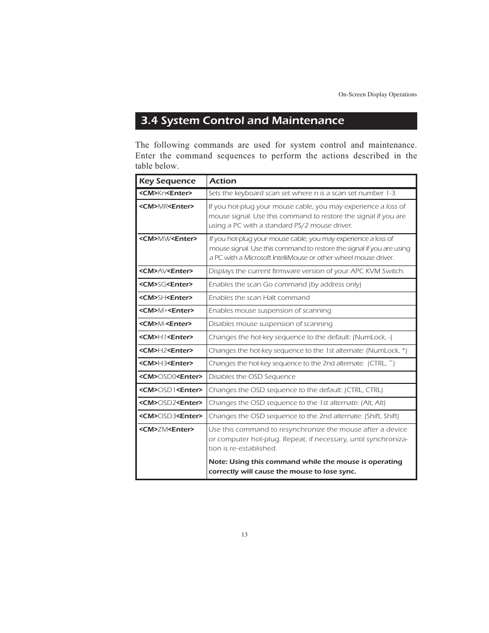 4 system control and maintenance | APC AP9268 User Manual | Page 18 / 49