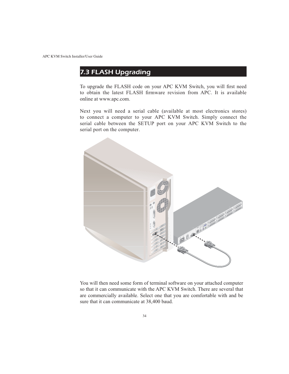 3 flash upgrading | APC AP9268 User Manual | Page 39 / 49