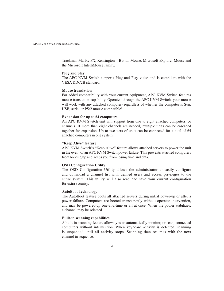 APC AP9268 User Manual | Page 7 / 49