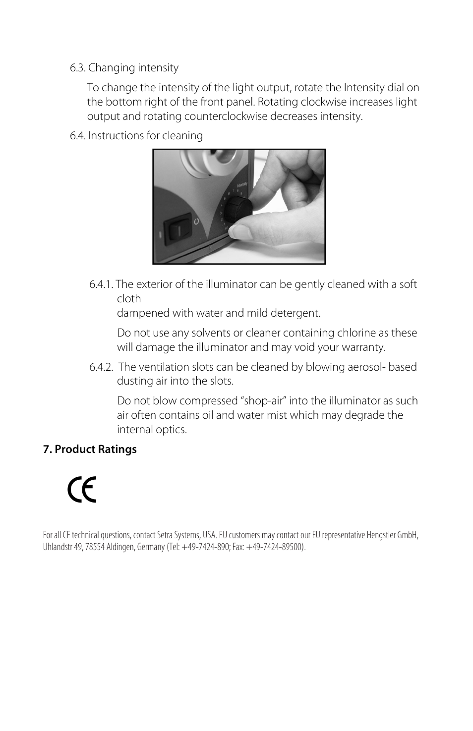 Dolan-Jenner LMI-6000 User Manual | Page 11 / 12