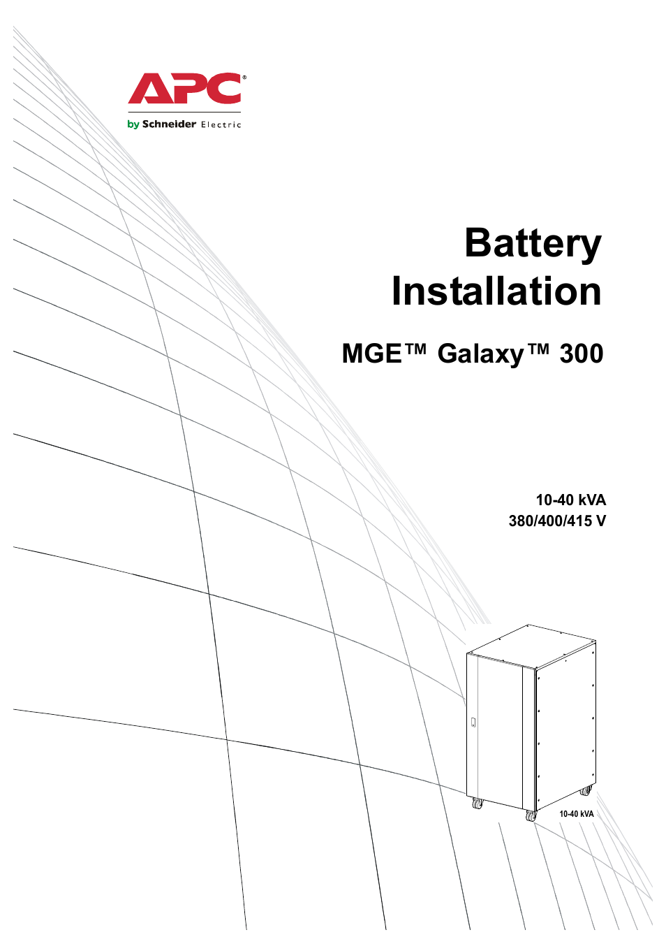APC MGE 300 User Manual | 28 pages