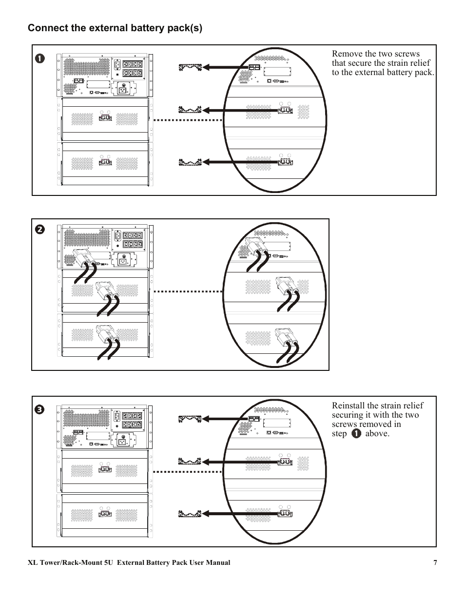 APC SMART-UPS XL SUA48XLBP User Manual | Page 7 / 9