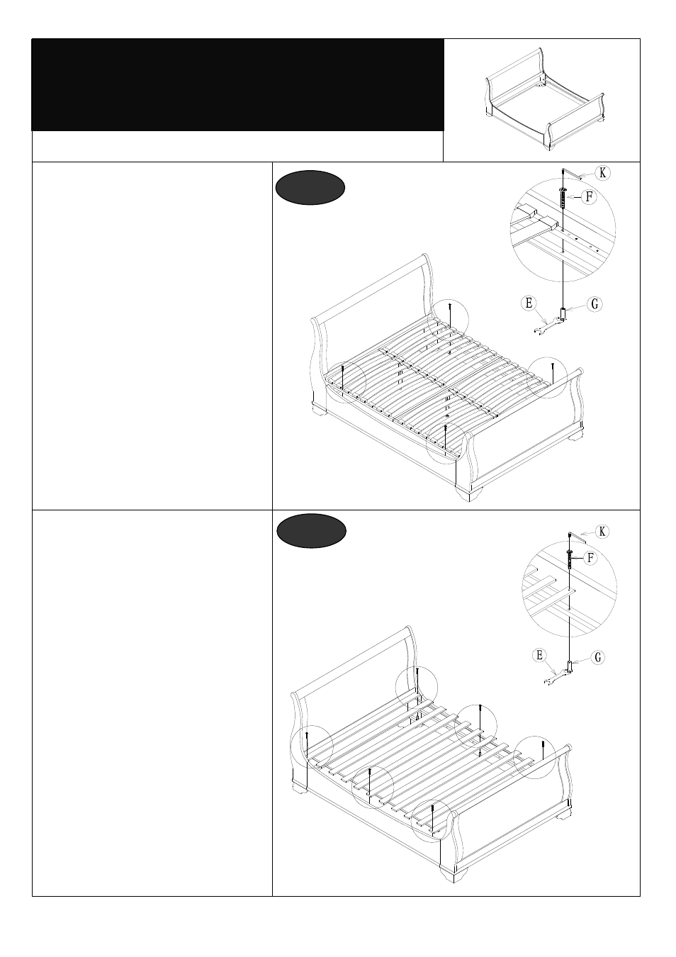 Assembly | Dreams Aspen Walnut Bedstead User Manual | Page 5 / 5