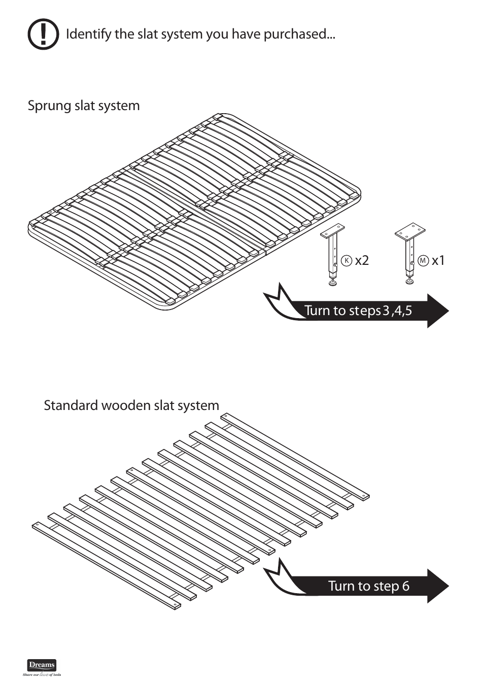 Dreams Cambridge Double Bedstead User Manual | Page 4 / 6